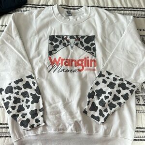 Wrangling mama sweatshirt